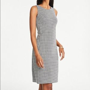Ann Taylor LOFT Houndstooth Dress